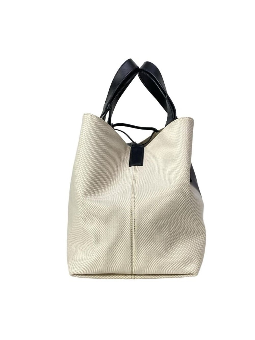 Dior Tote Toujour Ivory Black Leather - Picture 2 of 15